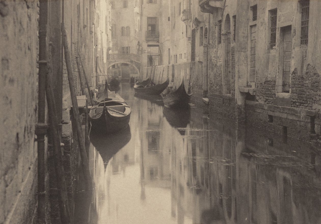 Een stukje Venetië door Alfred Stieglitz