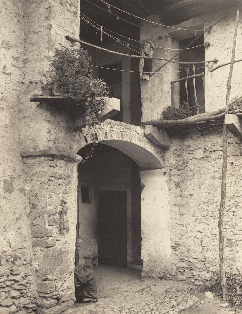 Een hoekje in Pallanza door Alfred Stieglitz