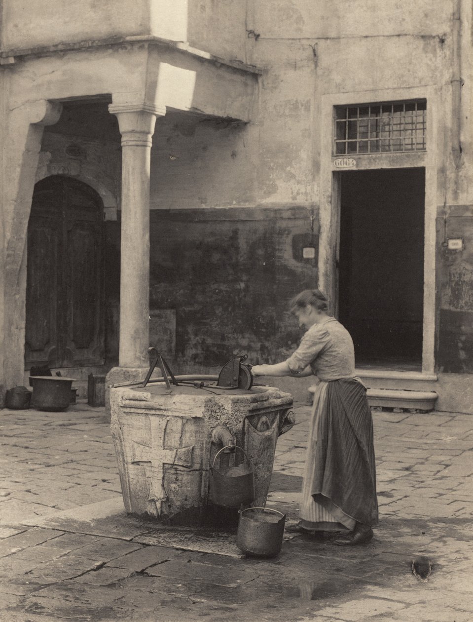 A Nou, Venetië door Alfred Stieglitz