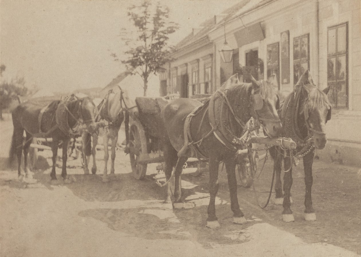 Voor de taverne door Alfred Stieglitz