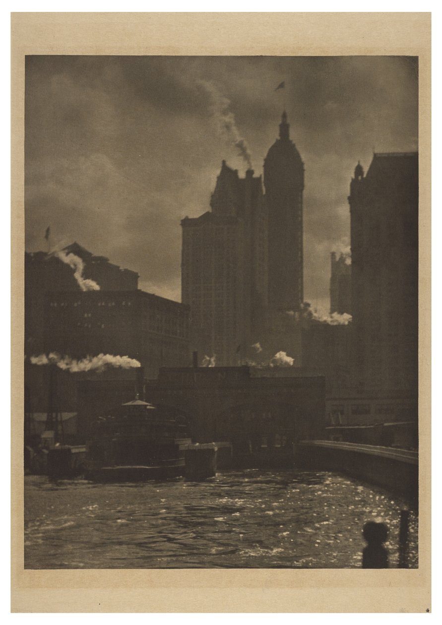 Stad van de ambitie door Alfred Stieglitz
