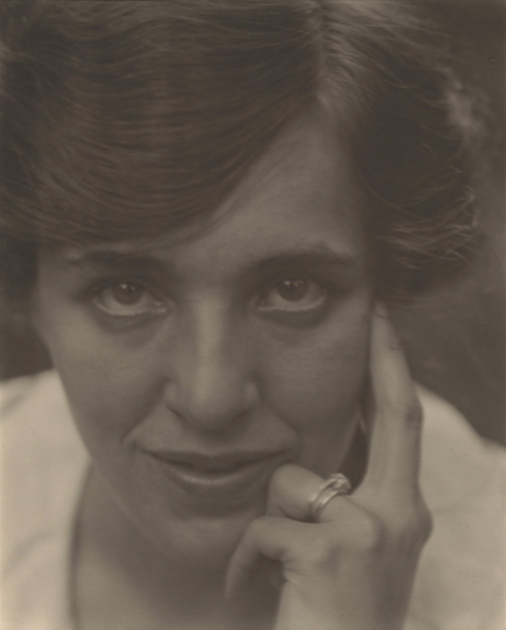 Flora Stieglitz Straus door Alfred Stieglitz