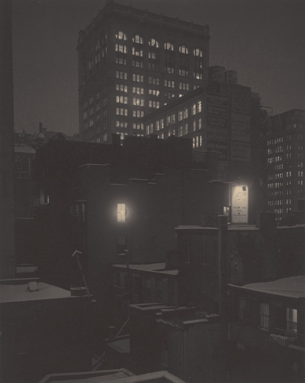 Vanuit het achterraam — 291 door Alfred Stieglitz