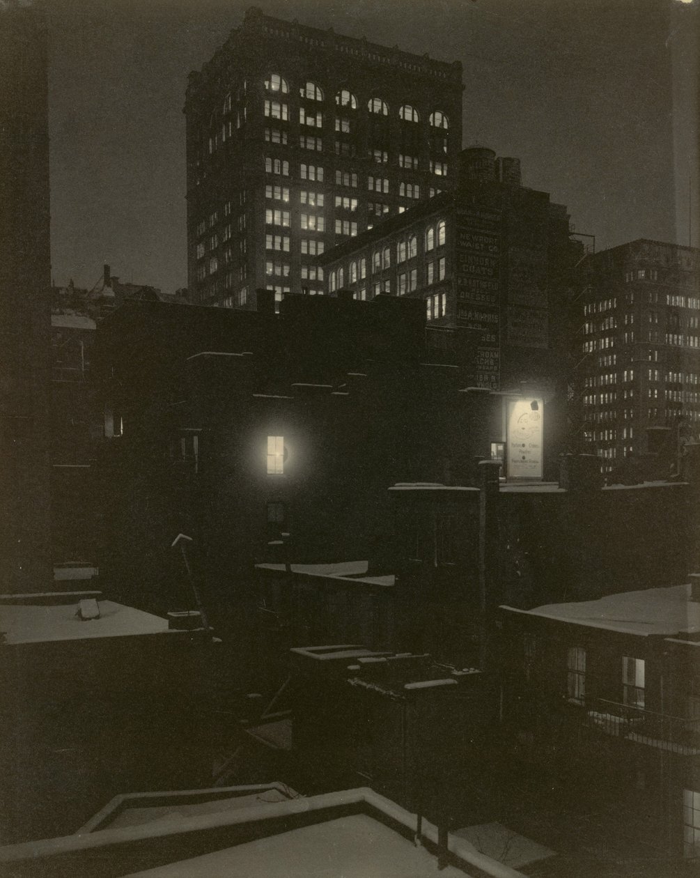 Vanuit het achterraam - 291 door Alfred Stieglitz