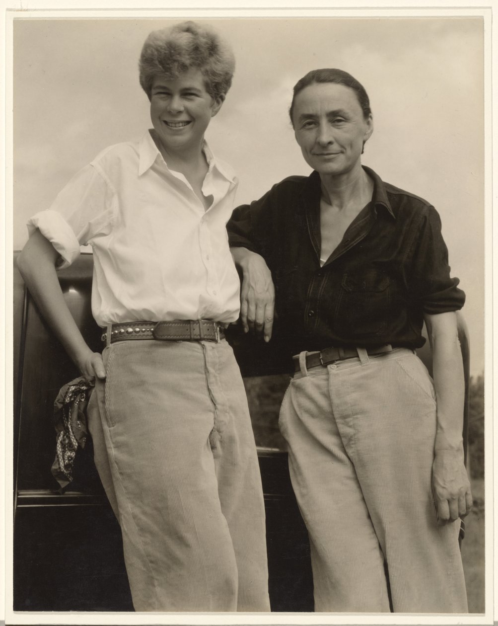 [Georgia O’Keeffe en Georgia Englehard] door Alfred Stieglitz