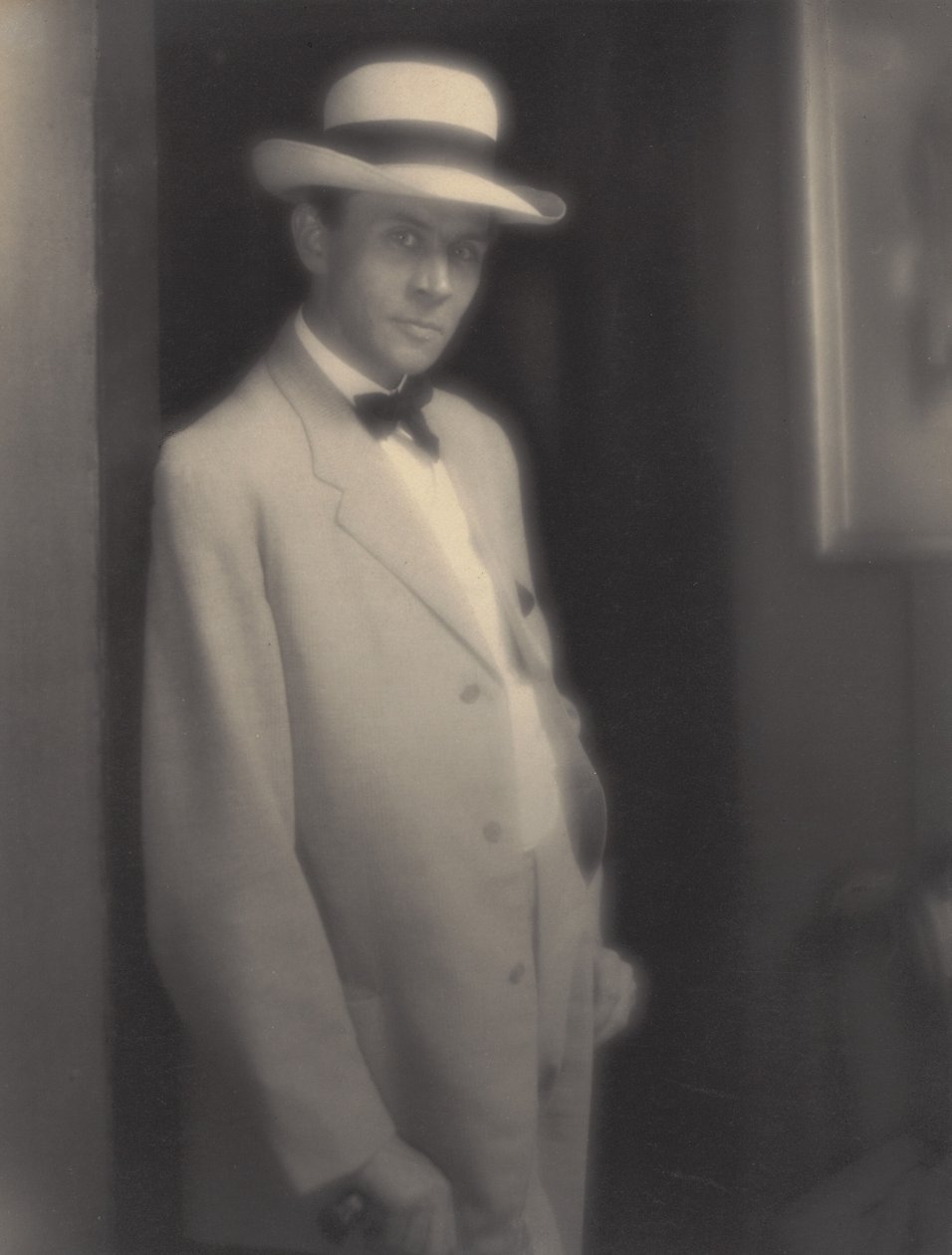 J. Nilsen Laurvik door Alfred Stieglitz
