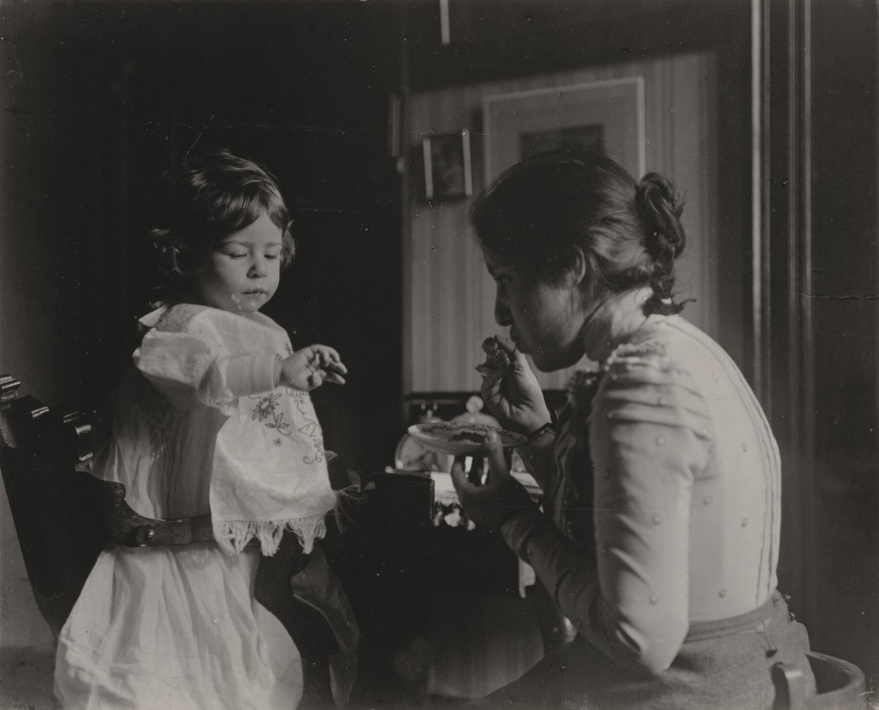 Kitty en Emmy Stieglitz door Alfred Stieglitz