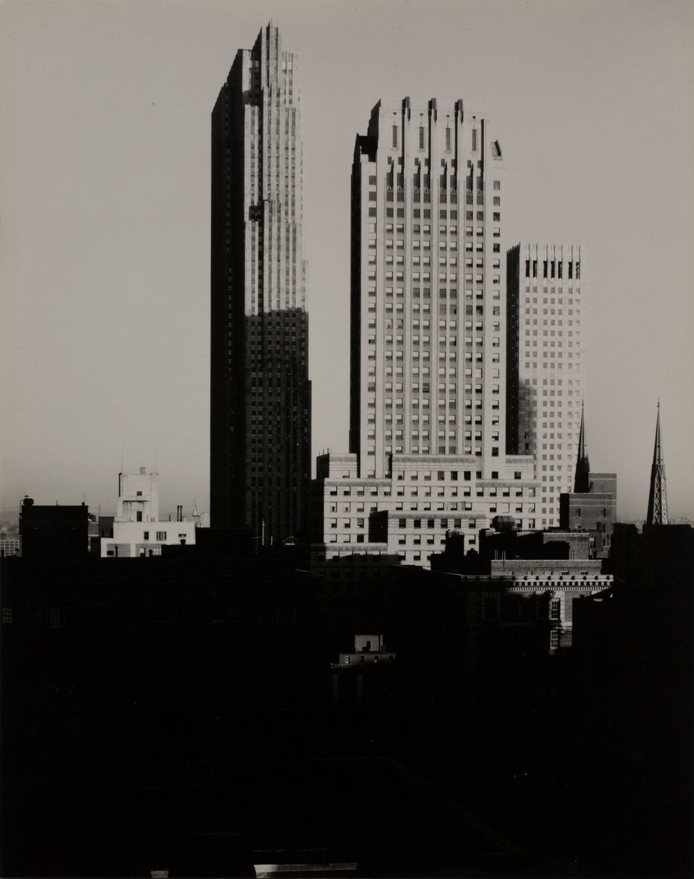New York vanuit de Shelton door Alfred Stieglitz