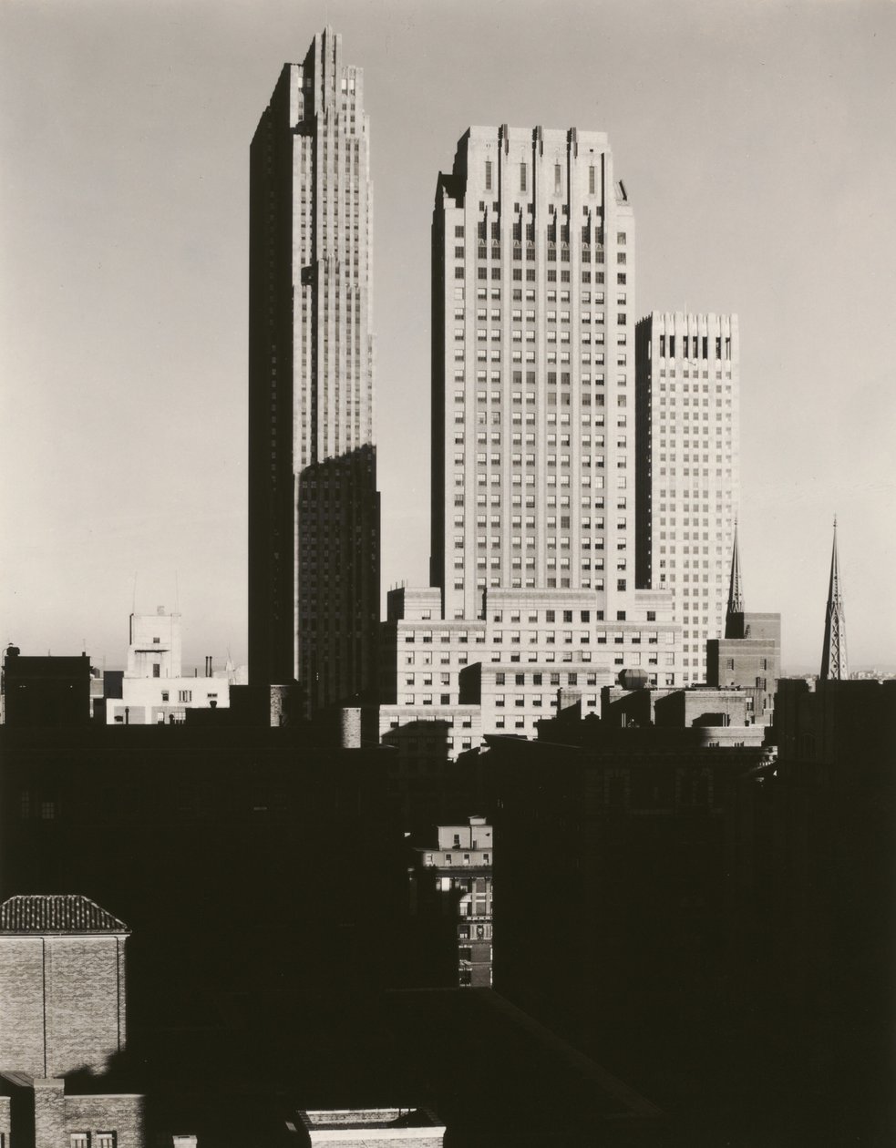New York vanuit de Shelton door Alfred Stieglitz