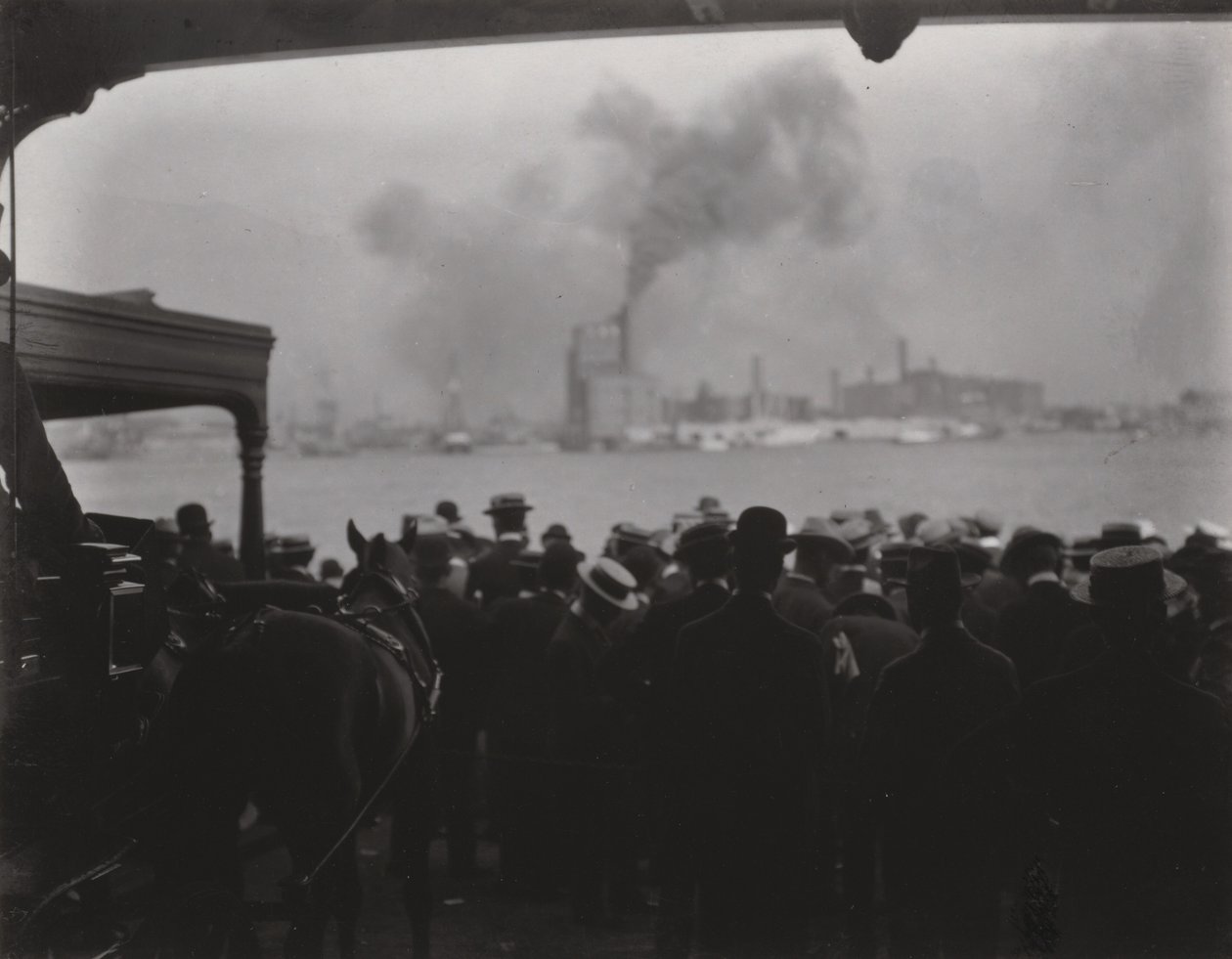 Op de veerboot door Alfred Stieglitz