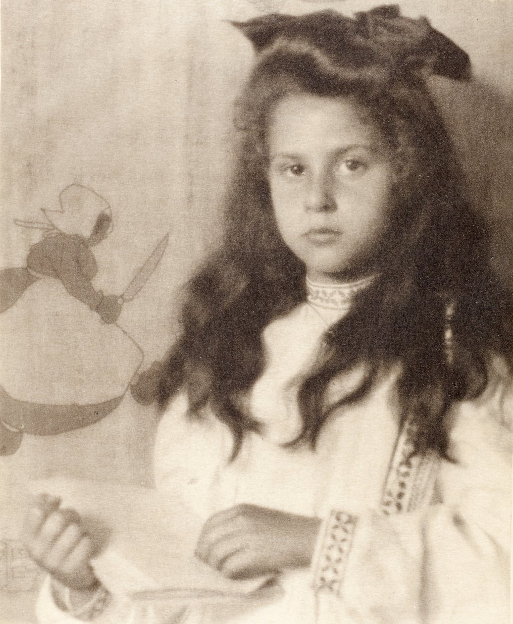 Portret van Kitty door Alfred Stieglitz