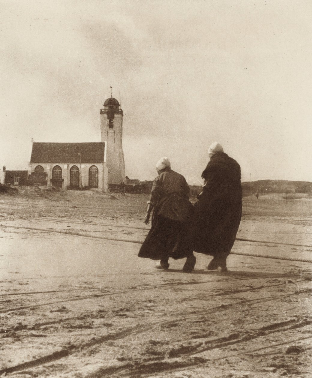 Haastig naar huis door Alfred Stieglitz