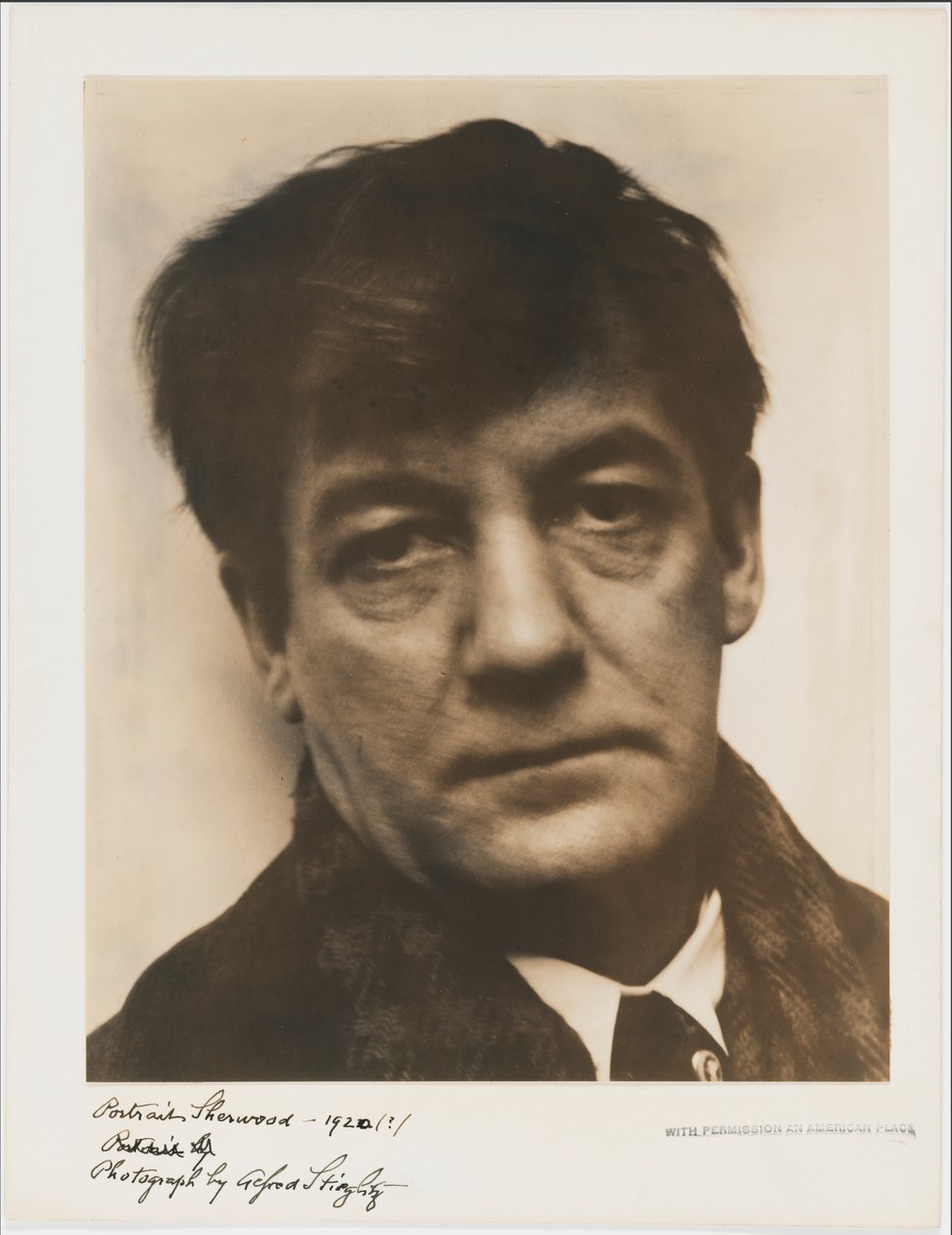 Sherwood Anderson door Alfred Stieglitz