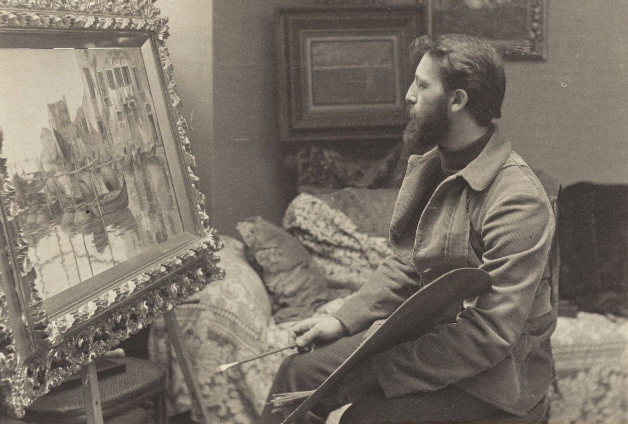 Sime Herrmann door Alfred Stieglitz
