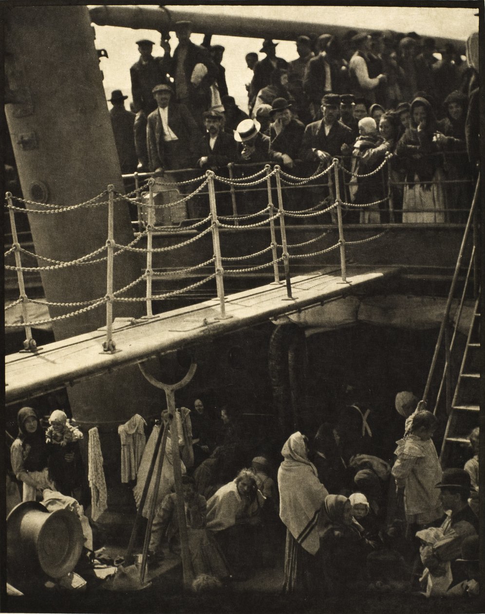 Tussenklasse door Alfred Stieglitz