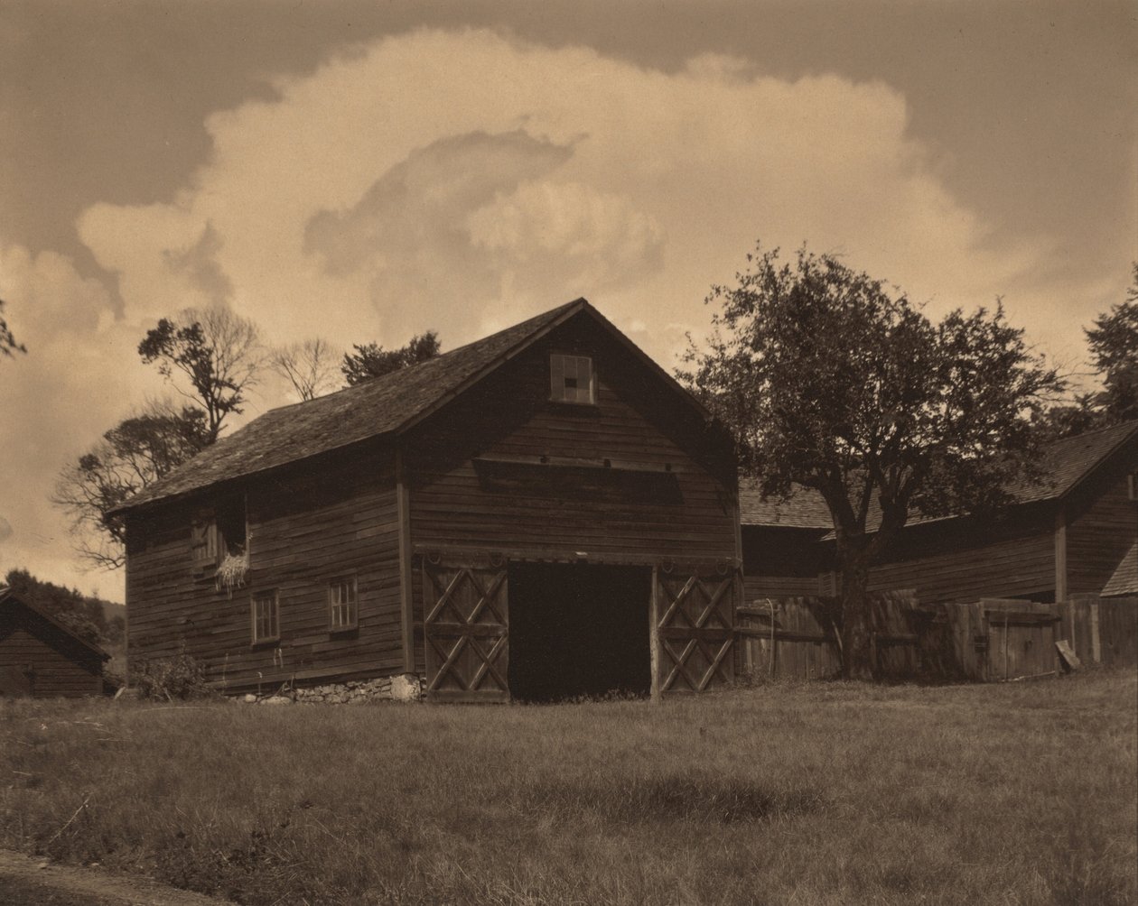 De schuur door Alfred Stieglitz