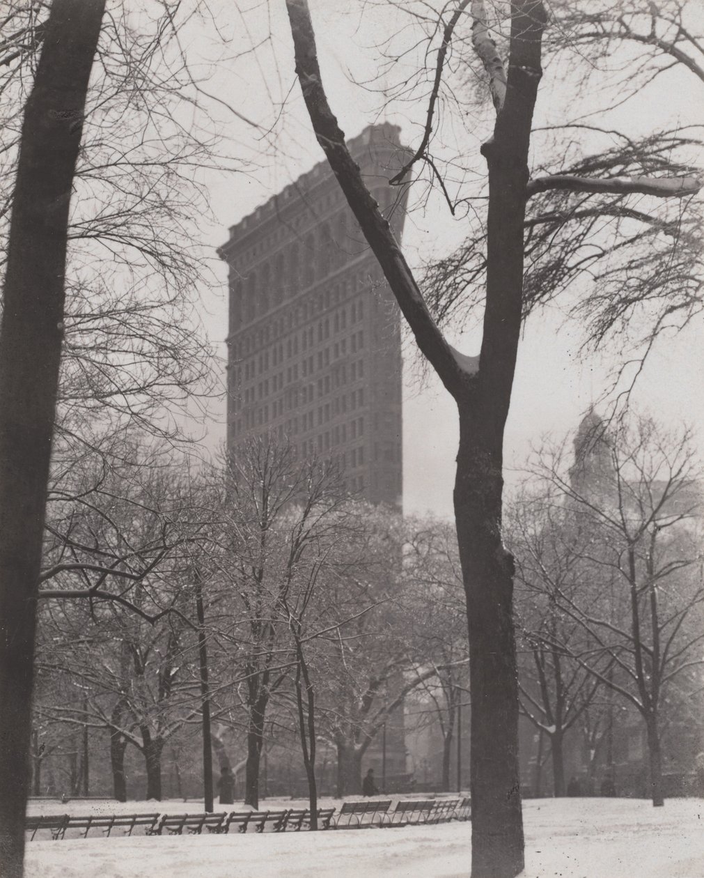 The Flatiron door Alfred Stieglitz