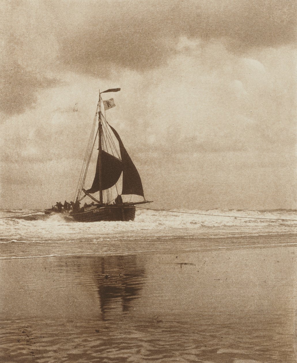 De aankomende boot door Alfred Stieglitz