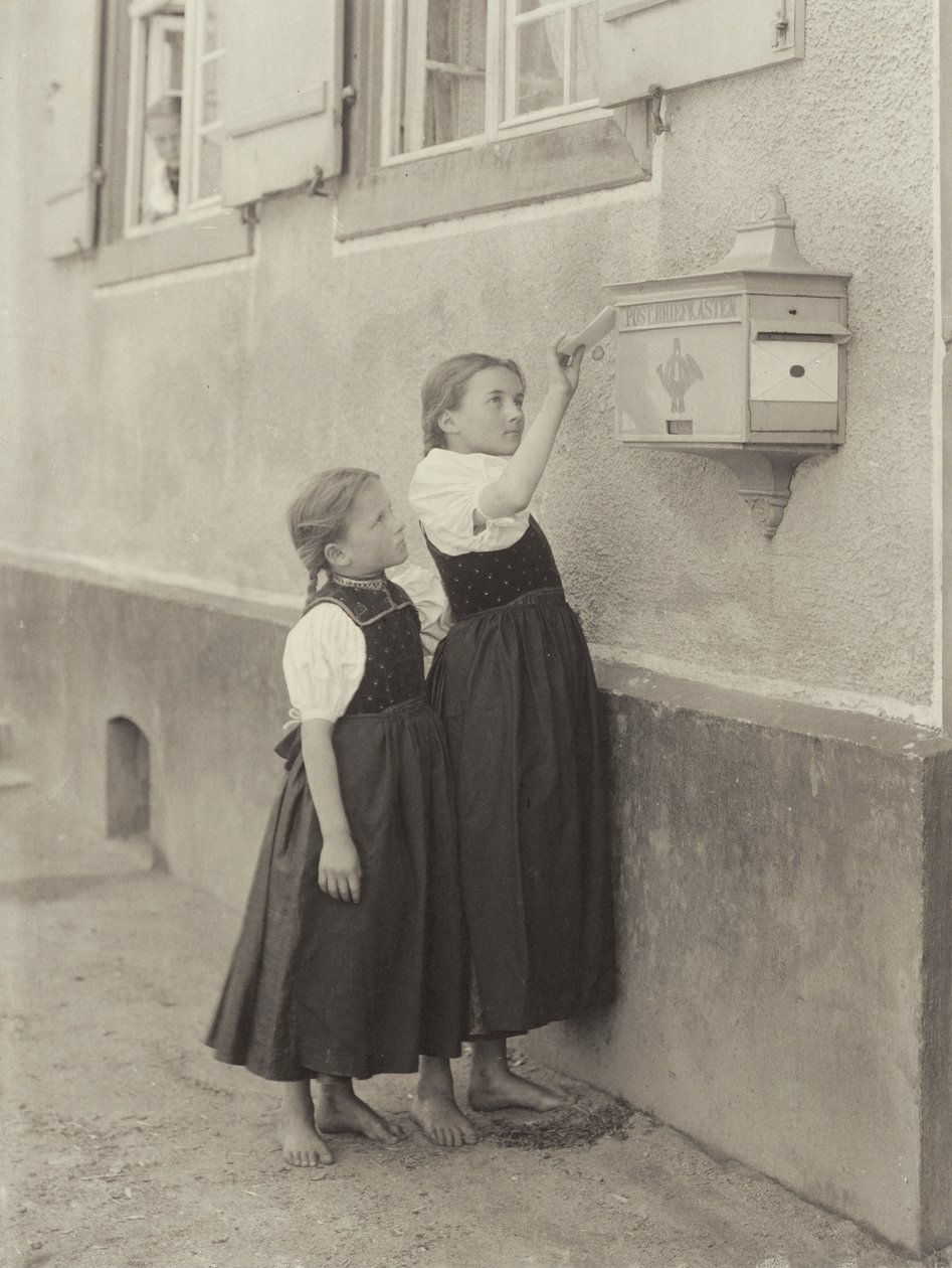 De brievenbus door Alfred Stieglitz