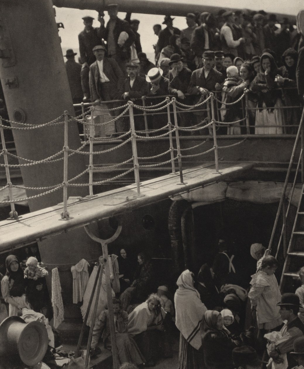 De derde klasse door Alfred Stieglitz