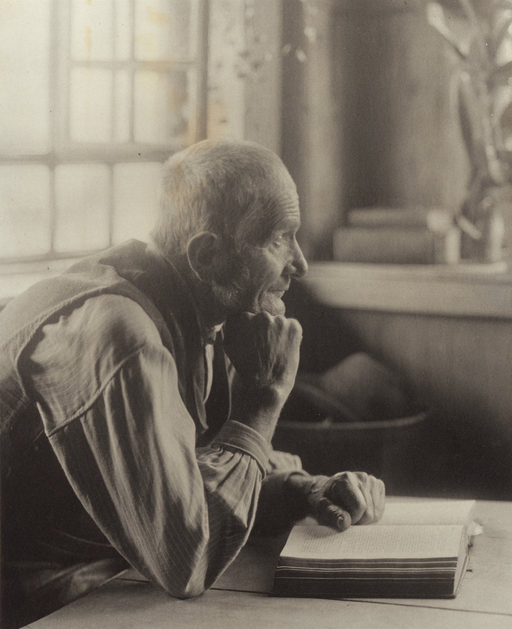 De dorpsfilosoof door Alfred Stieglitz