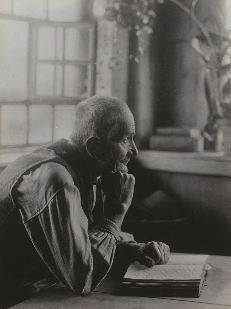 De dorpsfilosoof door Alfred Stieglitz