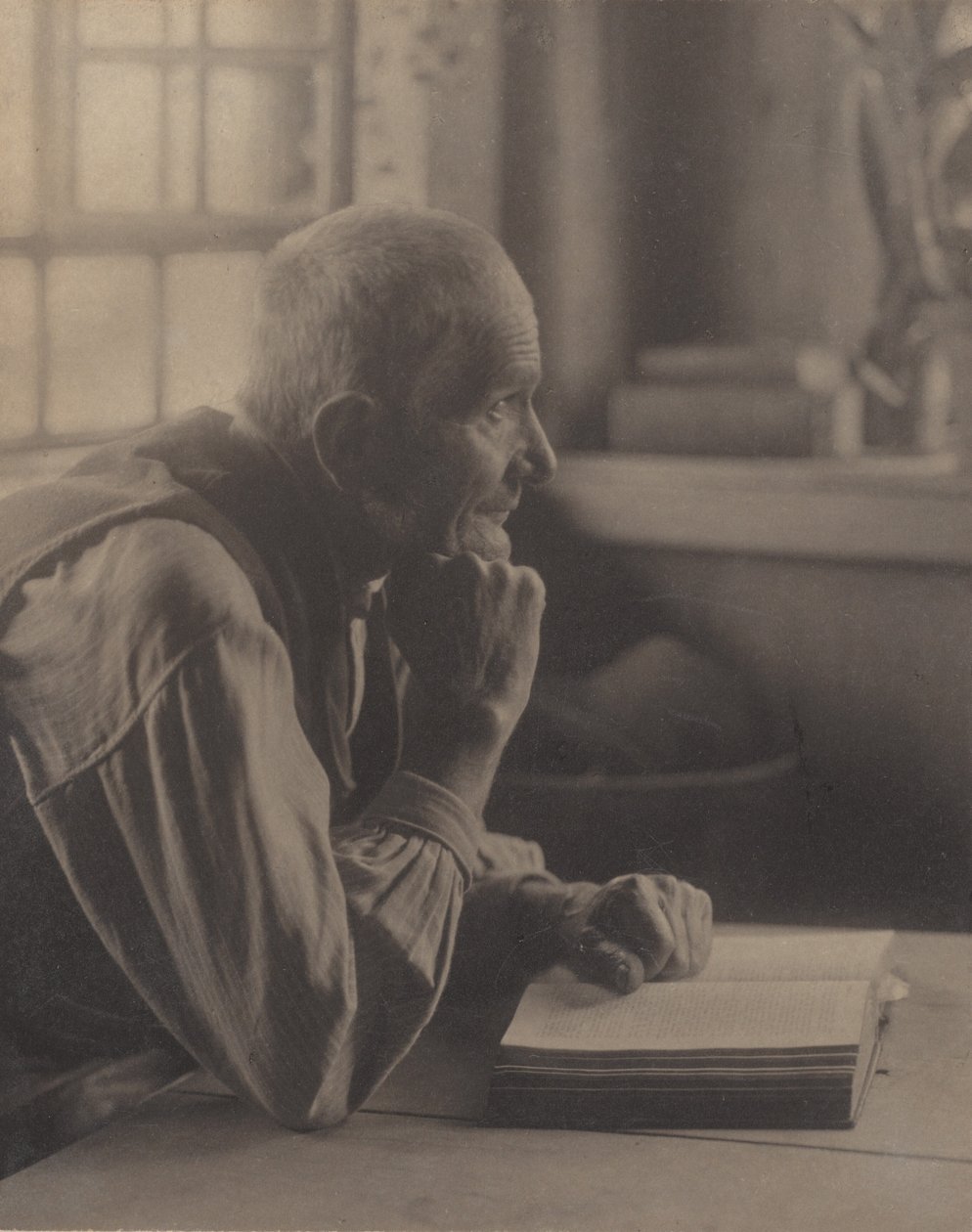 De dorpsfilosoof door Alfred Stieglitz