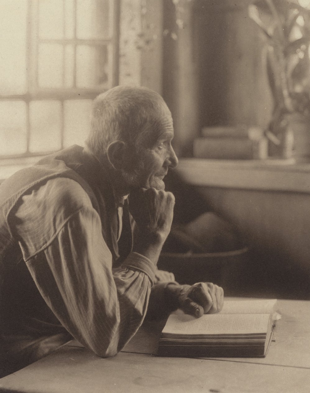 De dorpsfilosoof door Alfred Stieglitz