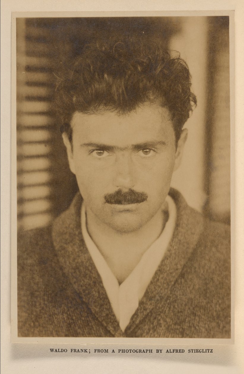 Waldo David Frank door Alfred Stieglitz