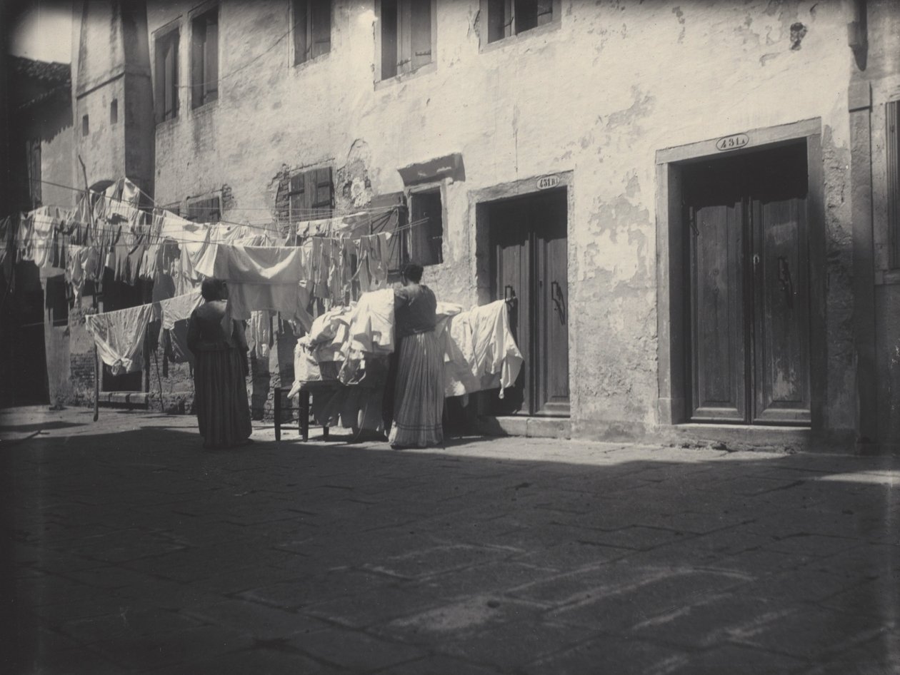 Wasdag, Venetië door Alfred Stieglitz