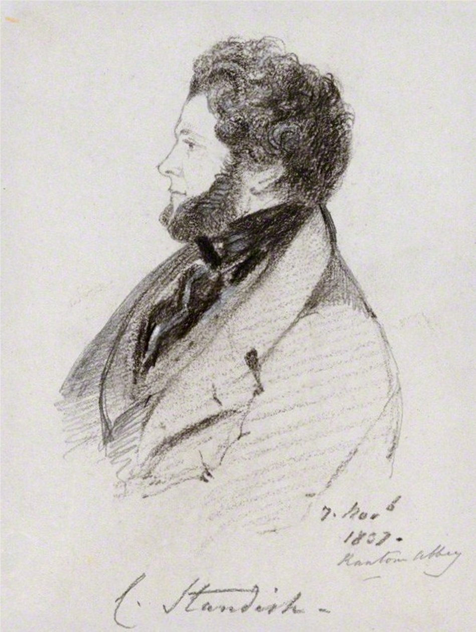 Portret van Lord Charles Strickland Standish (1790-1863) door Alfred Count D
