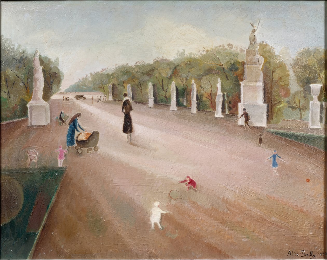 De tuin van Luxemburg door Alice Bailly