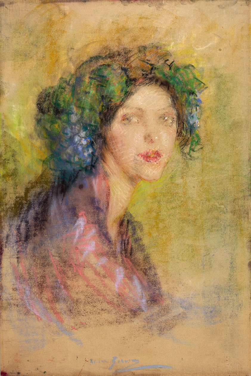 Droevige Bacchante door Alice Pike Barney