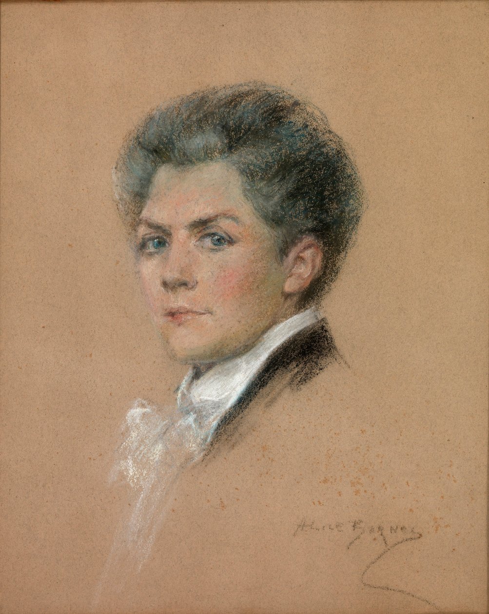 Marie Huet de schilder door Alice Pike Barney