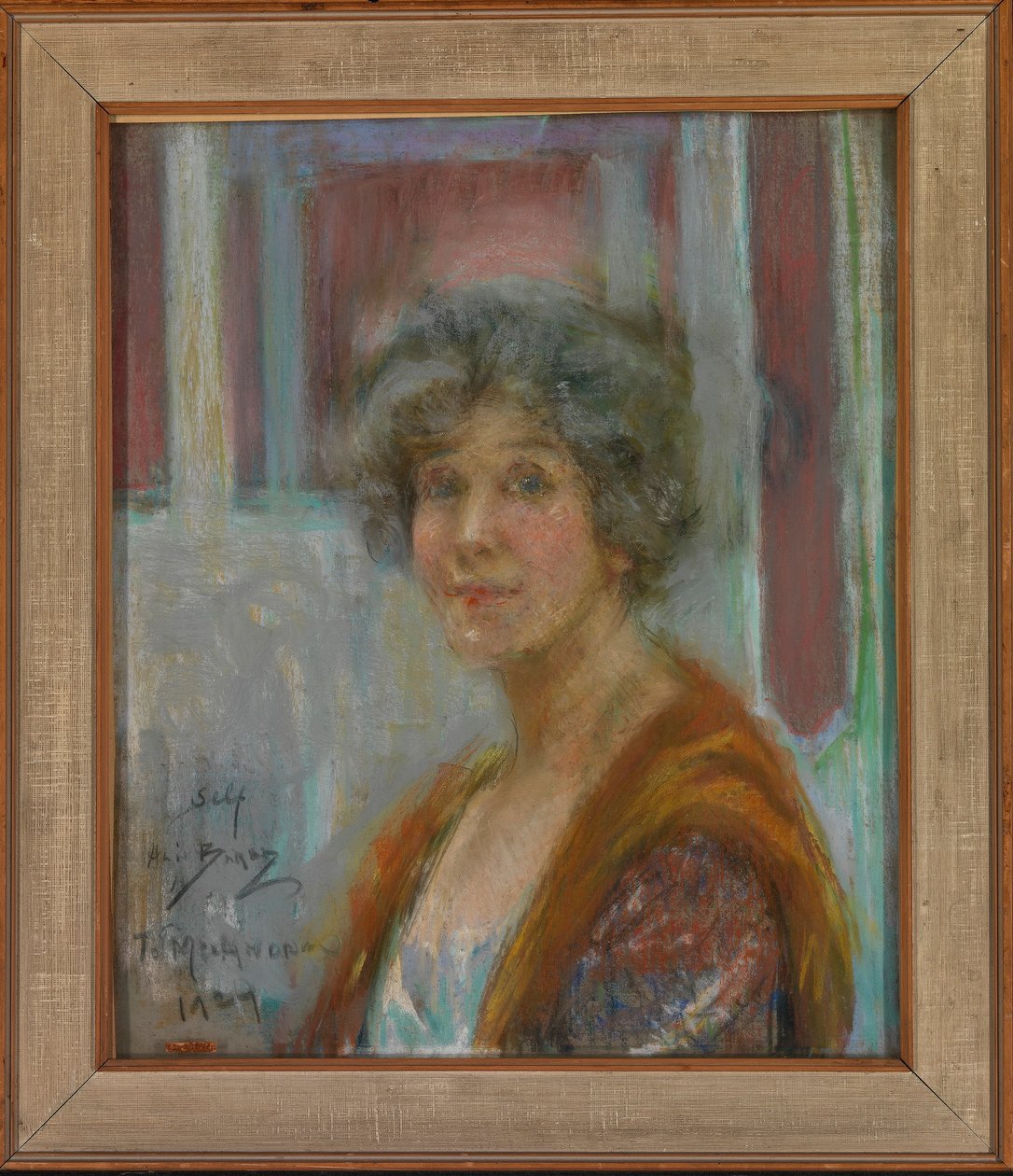 Zelfportret in 1924 door Alice Pike Barney