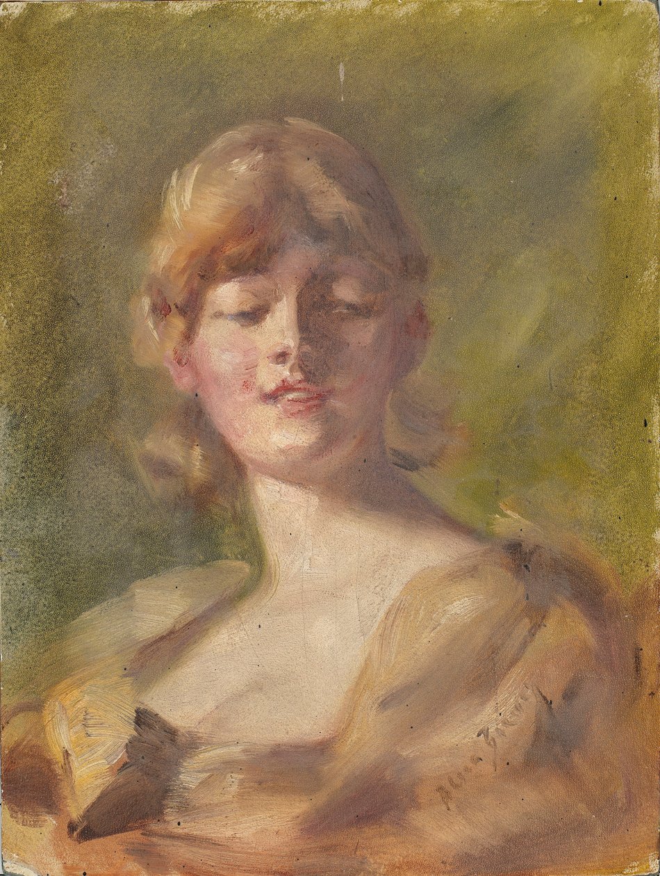 Studie van het hoofd door Alice Pike Barney