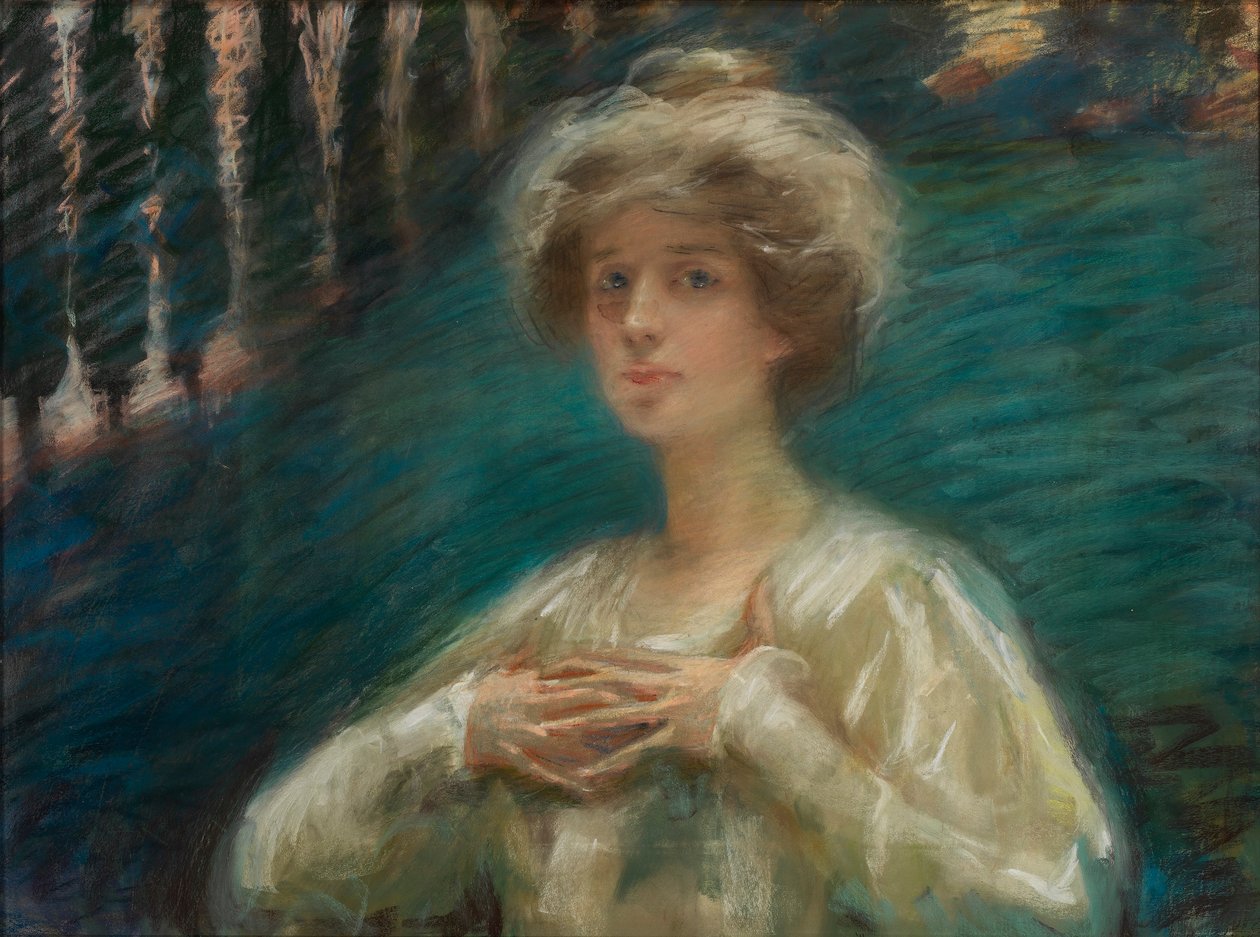 Sylvan Achtergrond door Alice Pike Barney