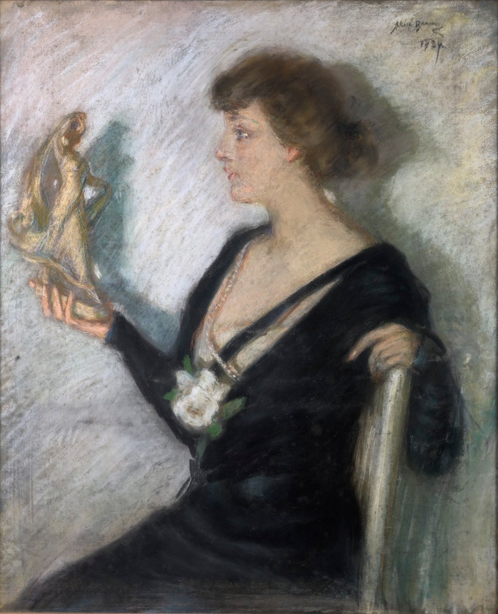 De Tanagra-figuur door Alice Pike Barney