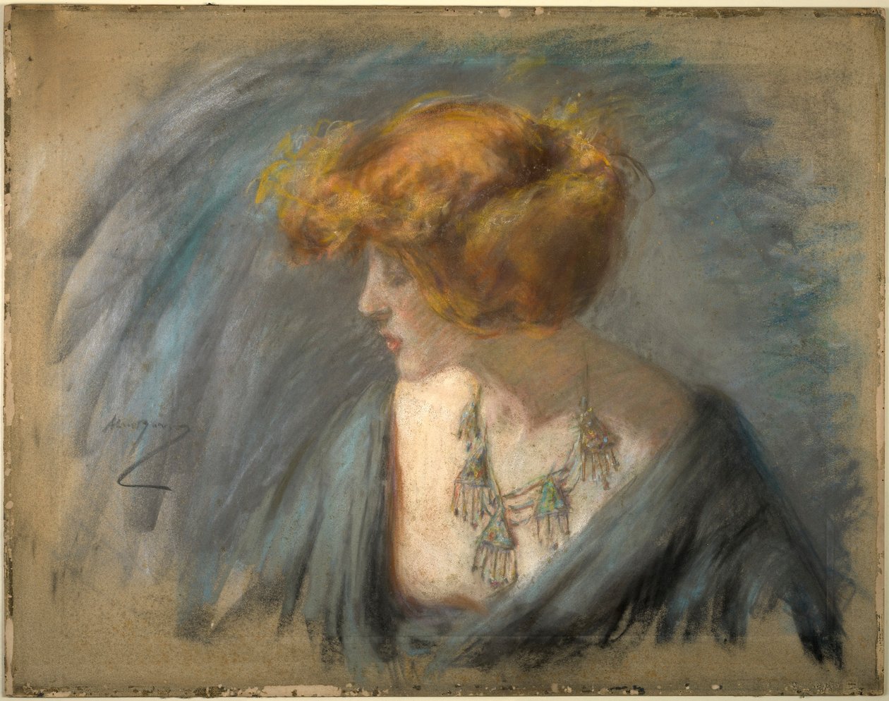 Titiaan haar door Alice Pike Barney