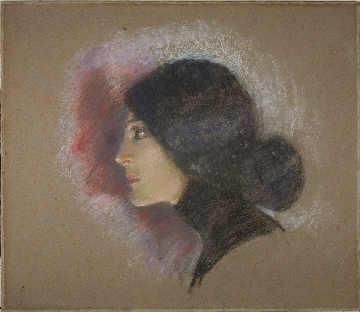 Vamp of 1900 (Lottie Stein) door Alice Pike Barney