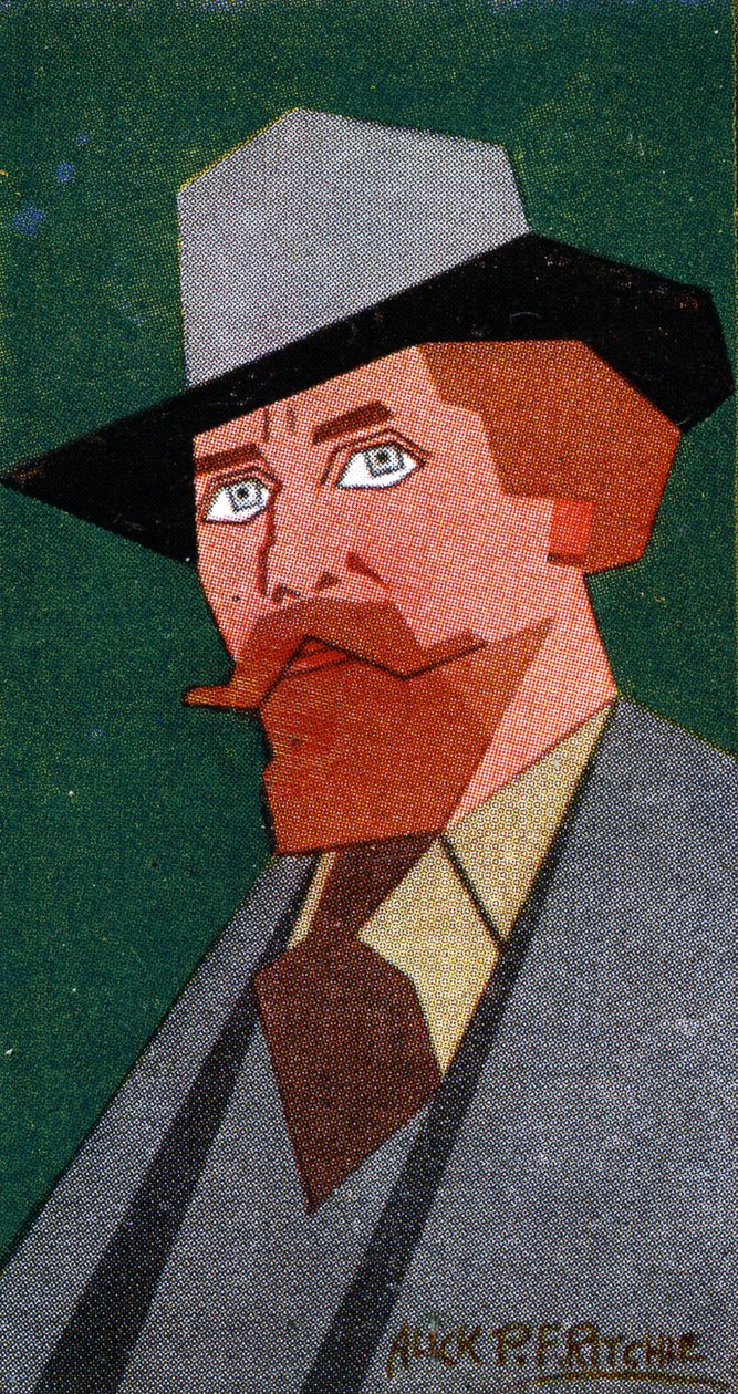 Augustus John, R.A., 1926 door Alick P. F. Ritchie