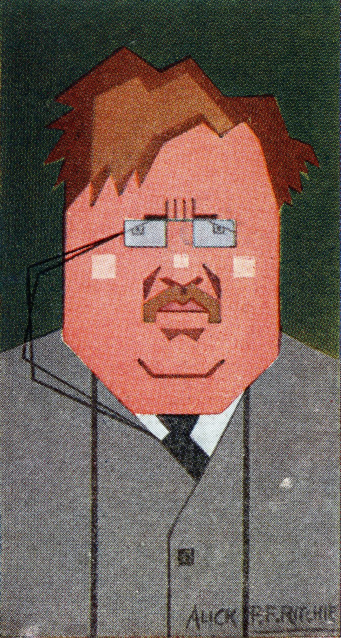 G. K. Chesterton, 1926 door Alick P. F. Ritchie