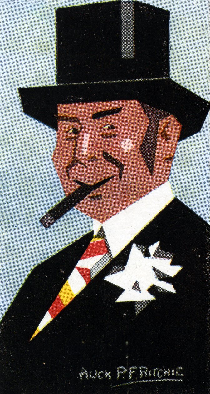 Lord Lonsdale, 1926 door Alick P. F. Ritchie