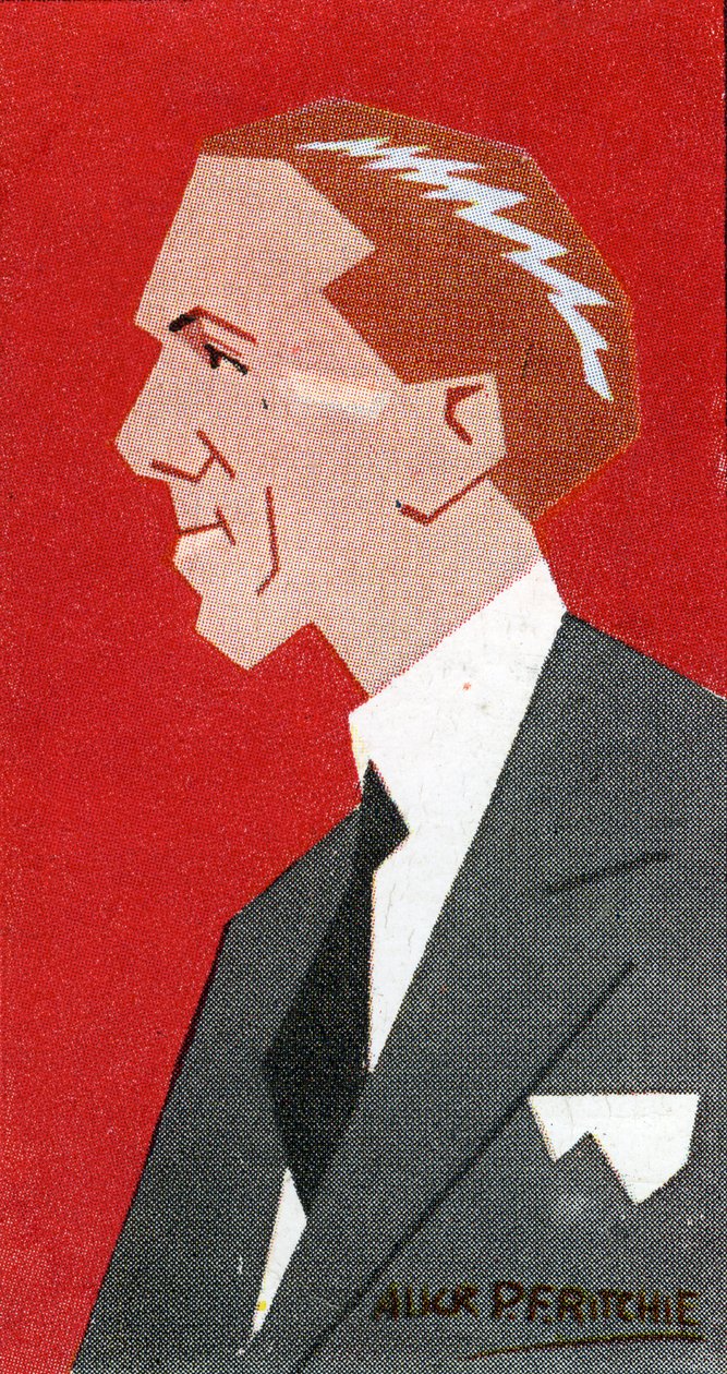 Sir Gerald du Maurier, 1926 door Alick P. F. Ritchie