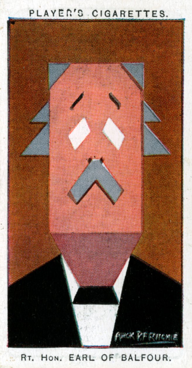 Arthur James Balfour, 1e graaf van Balfour, 1926 door Alick P. F. Ritchie