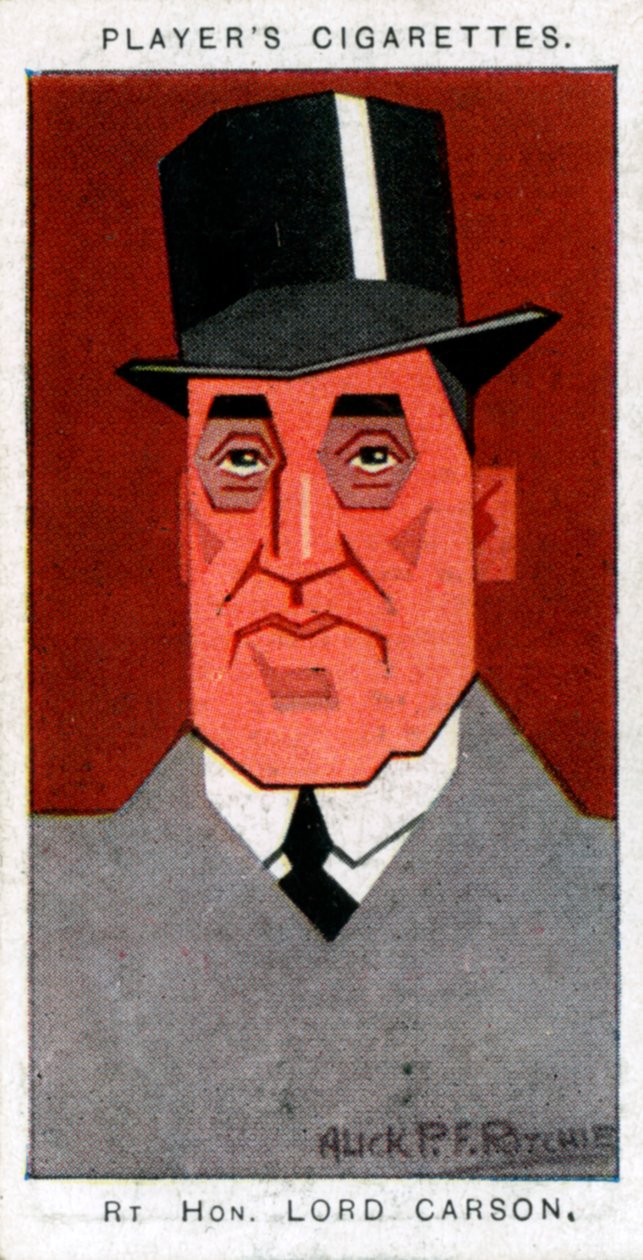 Edward Carson, 1e Baron Carson, Ulster-leider en advocaat door Alick P. F. Ritchie