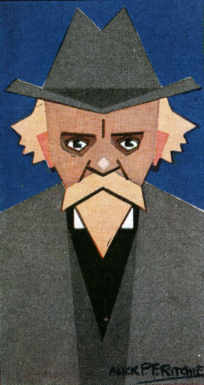 Hall Caine, 1926 door Alick P. F. Ritchie