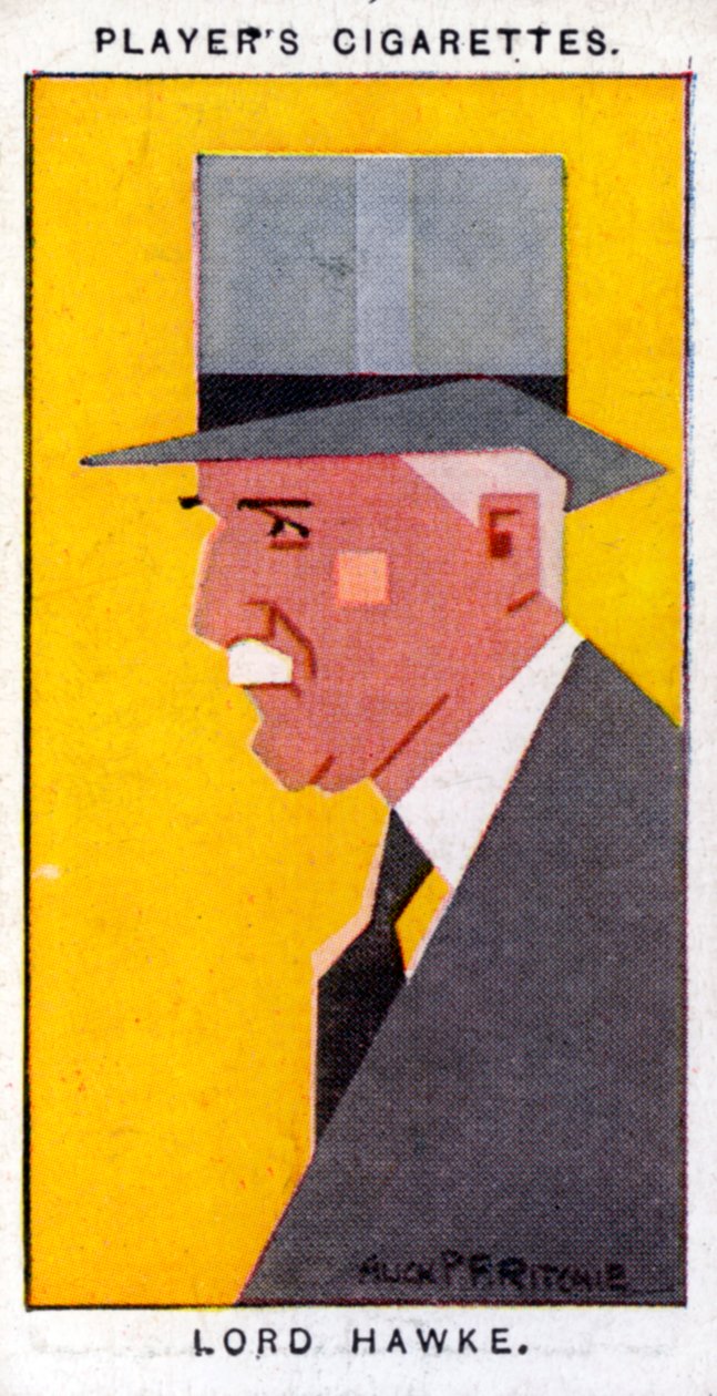 Martin Bladen Hawke, 7e Baron Hawke, Britse cricketspeler, 1926 door Alick P. F. Ritchie