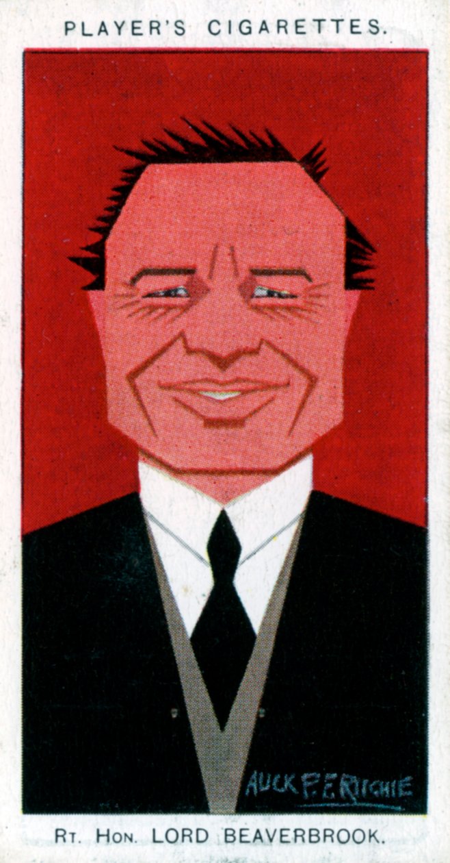 William Maxwell Aitken, 1e Baron Beaverbrook, staatsman en krantenmagnaat, 1926 door Alick P. F. Ritchie