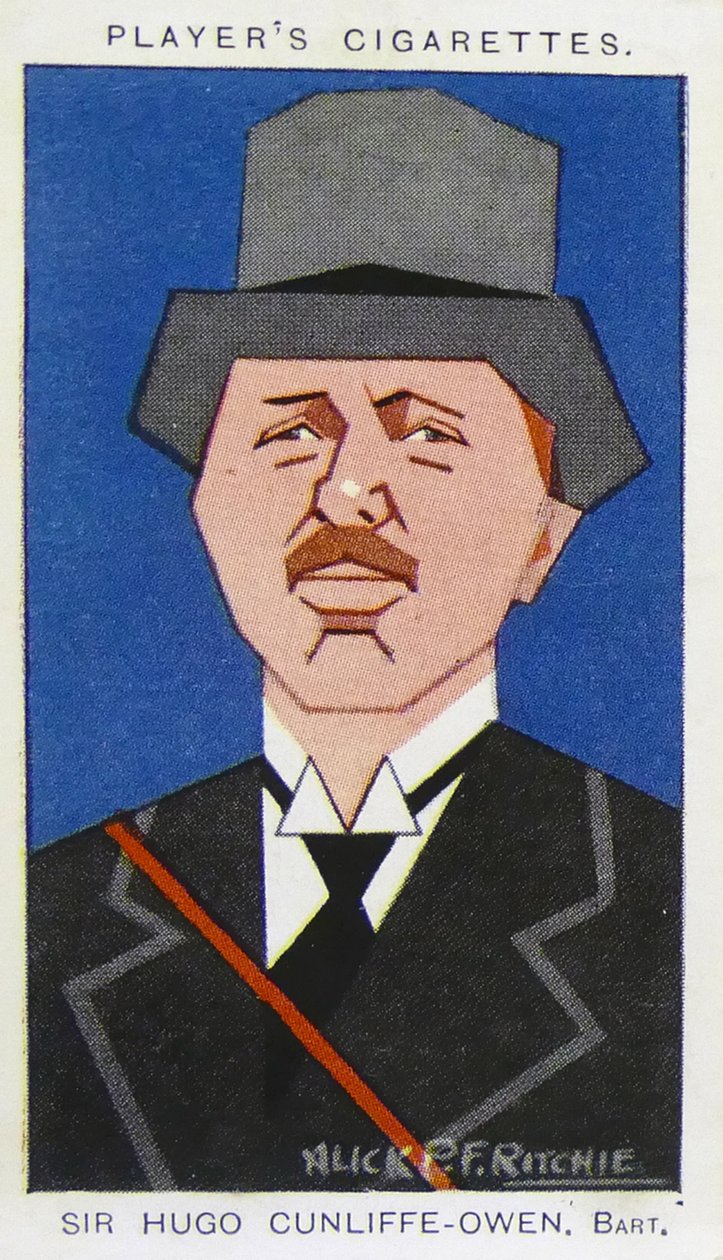 Sir Hugo Cunliffe-Owen door Alick Penrose Forbes Ritchie